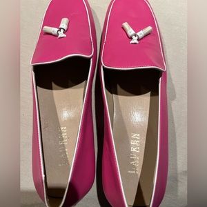 Ralph Lauren Pink Flats Size: 9 1/2